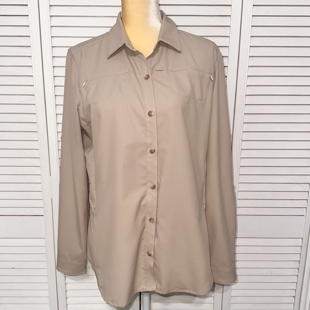 REI Outdoor/camping Long Sleeve Button down Shirt